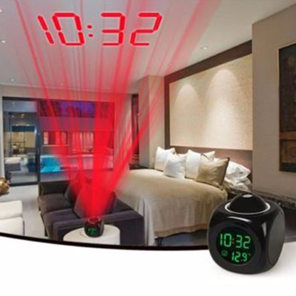 Светодиодные будильники Warl/потолочный проект LCD Digital Voice 
