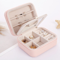 Small Jewelry Box Portable Travel Case Organizer Jewelry Jewelry Box