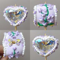 Pinch the heart pinch the butterfly pinch the zirconium handmade products have slight imperfections by default over 100