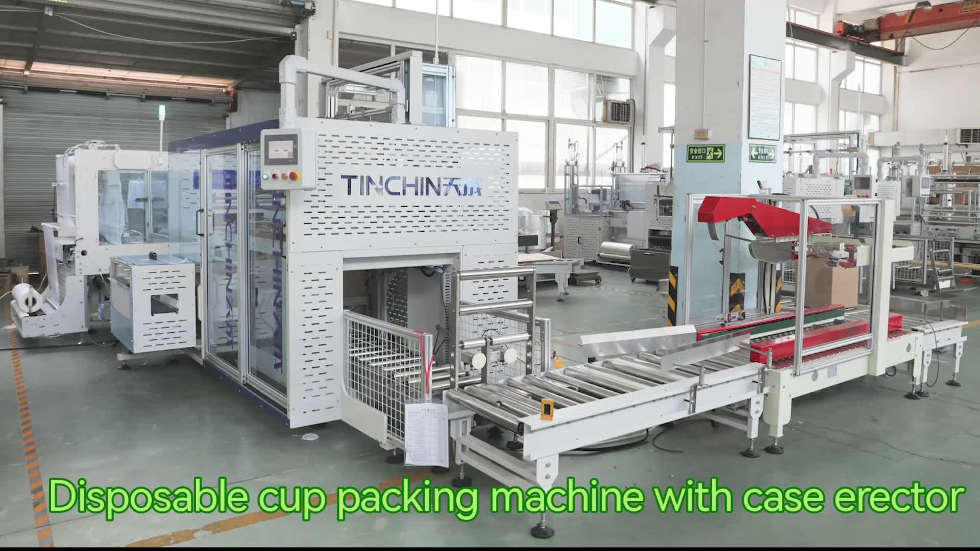 Multifunction Automatic Paper Cup Packing Machine Paper Bowl Cup