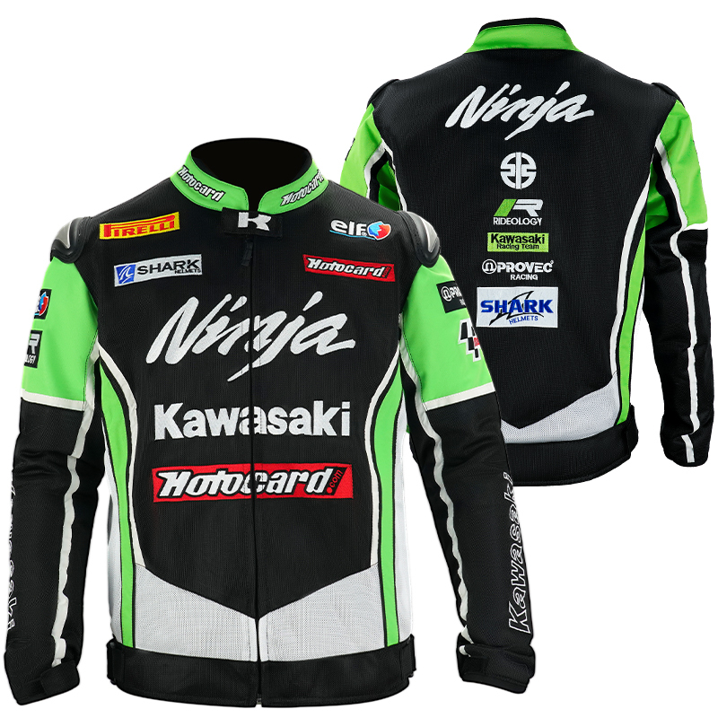 Original Kawasaki Motorcycle Riding Suit for Men and Women, Breathable Motorcycle Rider Suit, Winter Warm Racing Suit Original Kawasaki Motorcycle Riding Suit for Men and Women, Breathable Motorcycle Rider Suit, Winter Warm Racing Suit