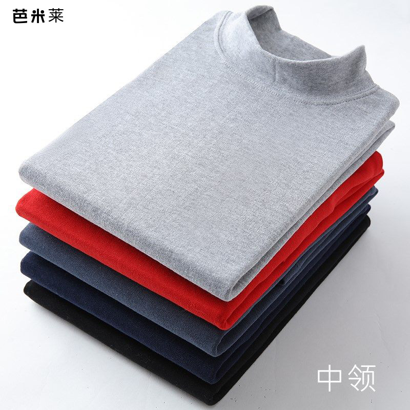 Trung niên và người già bông áo len bốc lửa quần áo mùa thu nam và nữ phụ nữ cotton cổ áo cao thấp cổ áo ấm lót mặc một chiếc áo khoác đơn