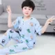 Đồ ngủ cotton lụa trẻ em mùa hè quần ngắn phù hợp với phần mỏng cô gái bé trai đồ ngủ bé trai cotton lụa dịch vụ tại nhà - Pyjama