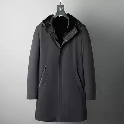 Winter New Pike suit whole mink mink liner hooded fur one man mink coat nirsup thick coat