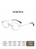 Zhang Ruonan's Same Style Cat-Eye Glasses for Women, Cool and Intellectual Silver Wire Design, Ultra-Light Titanium Frame, Gold Wire Frame, Suitable for Prescription Lenses