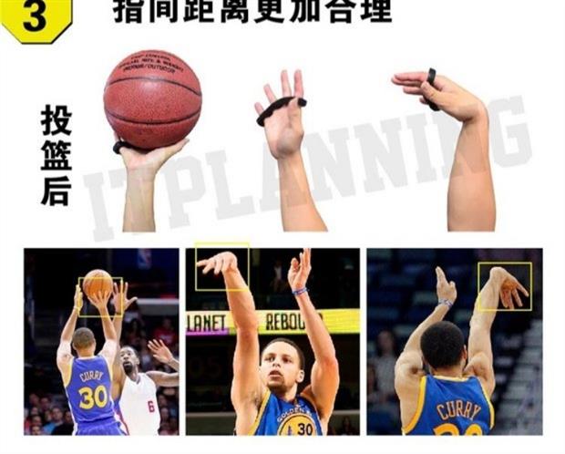 Thiết bị huấn luyện bắn bóng rổ Curry tư thế chỉnh sửa tạo tác bóng điều khiển bằng tay hỗ trợ thực hành ba thiết bị con trỏ - Bóng rổ 	quần áo bóng rổ bé gái