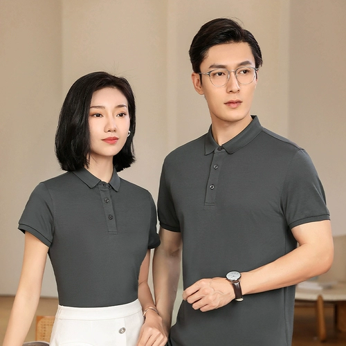 Летняя футболка polo для работы, короткий рукав, делается под заказ, с вышивкой, с печатью вашего логотипа