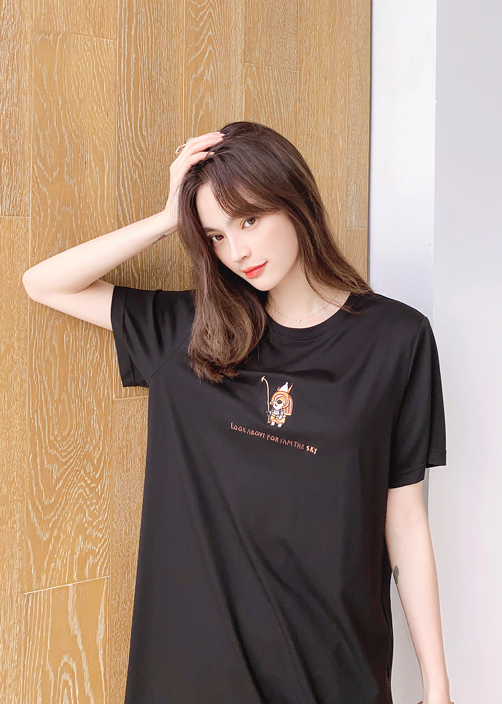 The Great British Museum × LRKS [Divine Ocean Dress] Patron Saint Ice Sensation Glint Cotton TZS880-F