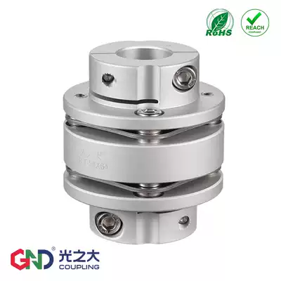 GLT flange type double diaphragm coupling high torque stepping servo motor high precision elastic coupling
