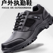 New low Help Duty Shoes For Training Shoes Men Outdoor Training Shoes Security Patrol Shoes Summer Black Mesh Running Shoes
