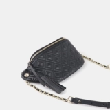 Нагрудная сумка, кожаная цепь, поясная сумка, из натуральной кожи, коллекция 2023