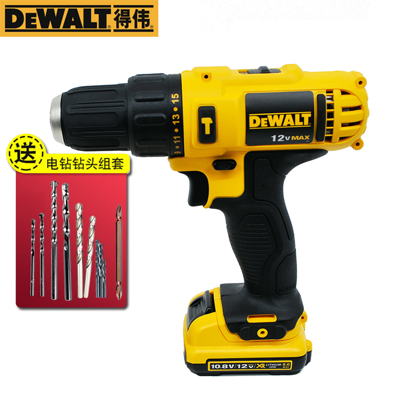 DeWalt DeWalt 12V lithium battery rechargeable impact drill DCD716 electric drill driver