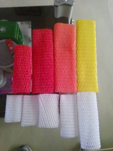 Pearl Cotton New Packaging Foam Mesh Sleeve Fruit Shockproof Mesh Sleeve Apple Pear Peach Variety Vegetables and other mesh cover Anti-Taobao