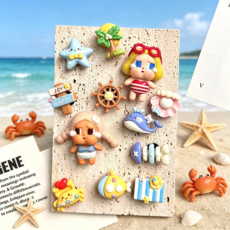 Original Crocs Shoe Accessories Crying Baby Summer Ocean Theme Bubble Mart Shoe Charms DIY Decorations Crocs Shoe Clips Original Crocs Shoe Accessories Crying Baby Summer Ocean Theme Bubble Mart Shoe Charms DIY Decorations Crocs Shoe Clips