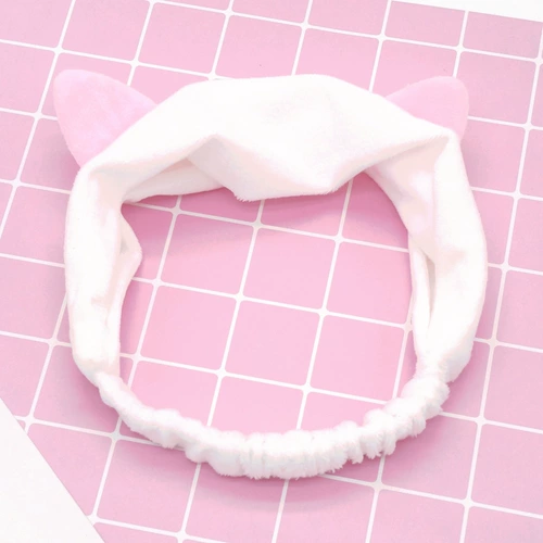 Милая повязка на голову для умывания, ободок, аксессуар для волос, заколка для волос