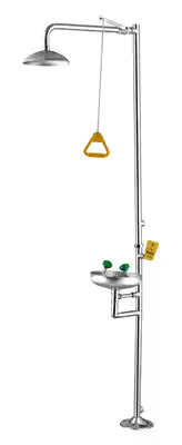 Stainless steel eye washer 0358a-1 emergency eye wash