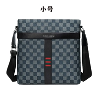 X5012【Сумка через плечо C в клетку с трафаретной печатью】Маленький размер
