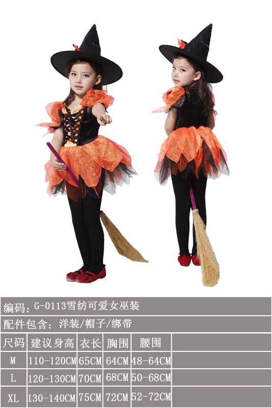 Halloween Trẻ Em Trang Phục Bé Gái Cosplay Phù Thủy Nhỏ Bát Áo Choàng Mũi Ma Cà Rồng Cướp Biển Đầm Công Chúa