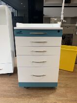 Ya reinforced dental cabinet oral mobile combination side cabinet clinic tool nurse storage cabinet trolley workbench