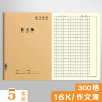 【B5】 300 -клеточный 5 книг -16K