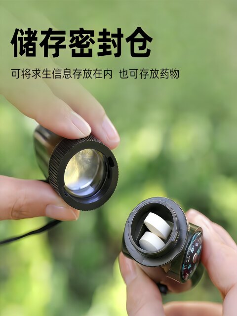 Outdoor Survival Whistle, Multi-Functional Kidsren's Outdoor Earthquake High-Frequency Emergency Whistle, Call for Rescue Equipment and Supplies