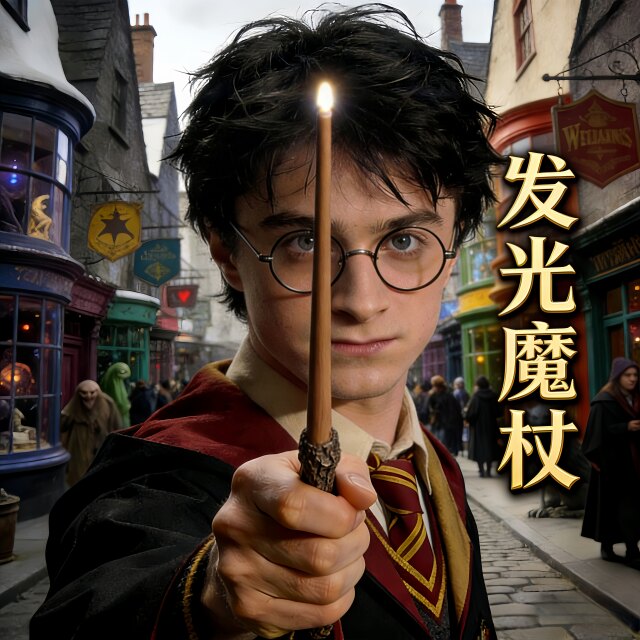 Rechargeable Wand Harry Potter Glowing Wand Hermione Dumbledore High-Quality Collectible Magic Wand Ornament