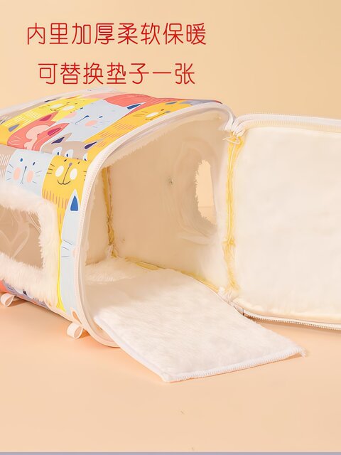 Parrot Warm Nest for Autumn and Winter, Cotton Nest for Cockatiels, Budgerigars, Lovebirds, Thickened and Warm, Suitable for Small Sun Conures for Winter Use