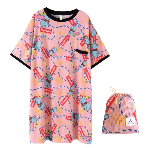 Быстросохнущий тканевый мешок, пижама, летний милый летающий слон, популярно в интернете, 2019, новая коллекция