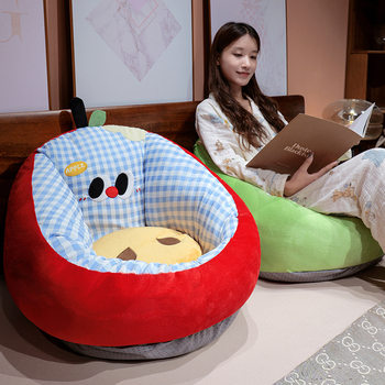 Tatami cushion and backrest integrated living room floor reading