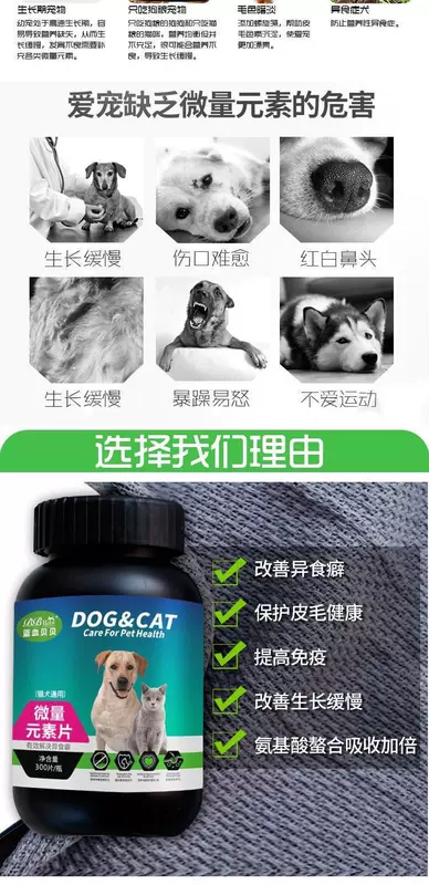 Máu xanh Beibei nguyên tố vi lượng mới Teddy Golden Retriever cún mèo Cat vật nuôi tường để ăn thức ăn dính - Cat / Dog Health bổ sung