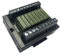 JLying direct 1a type input 8 bits relay end subtable DR08A1 high flat low flat with choice of direct slapping