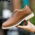2020 mùa xuân mới giày da nam giới thường của Workwear giày Hàn Quốc phiên bản của giày nam xu hướng của sự giúp đỡ thấp 100 Martin giày 