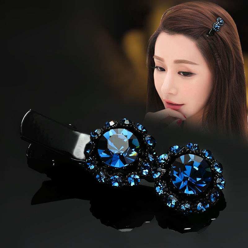 Hairclip Clip Accessories Liu Haijie Hanjie Hanjie Hanjie Water Drilling Duck and Pending Korean Adult Elegant Fair Clip Clip