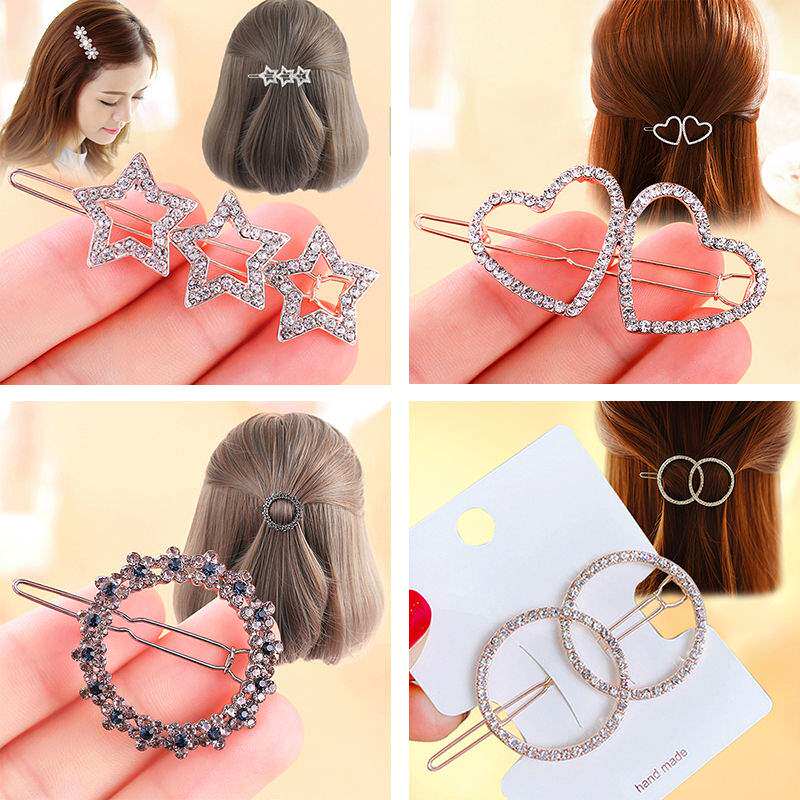 Korean version of hairpin hairpin headgear girls bangs clip edge clip adult hair accessories sweet pearl clip children's hairpin