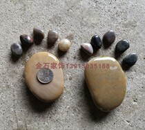 Large Natural pebbles colorful stone rain flower stone original stone painting stone painted stone cute feet