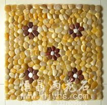 Custom-made Yuhua Stone Colorful Stone Pebble Decoration Mat 60*60 Floor Tile Wall Tile Mosaic