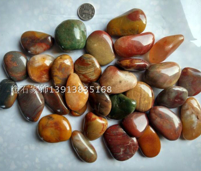 Natural original stone rain flower stone pebbles potted flower stone home aquarium aquarium stone landscaping colorful stone