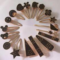 lv5vv hair accessories small hairband hairpin side clip duckbill clip bb clip side clip bangs clip back of head female headwear