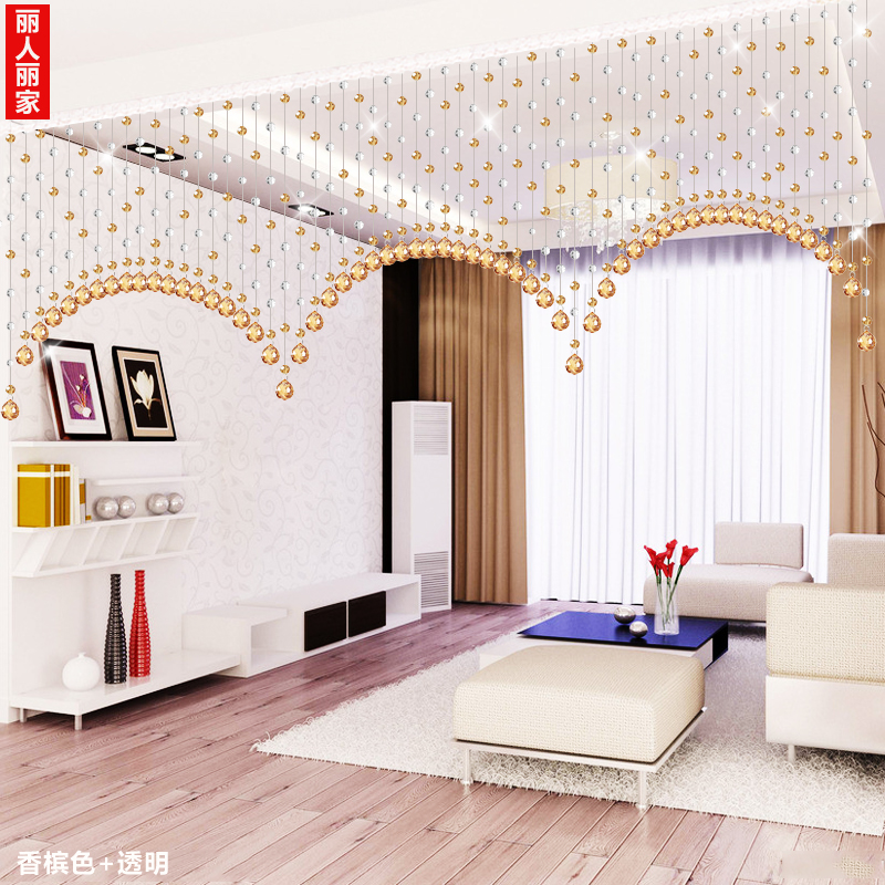 Bead Curtain Crystal Partition Window Living Room Bedroom
