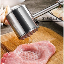 Stainless Steel Stew Hammer Germany Double Sided Pine Meat Hammer Knockout Hammer Pork hammer Hammer Flesh-hammer solid double-sided knockout thever