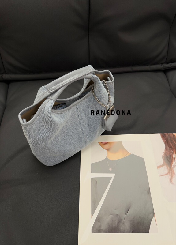 Ranedona Niche Design Large-Capacity Handbag Soft Cowhide Leather Shoulder Crossbody Commuter Underarm Tote Bag Korean Style Ranedona Niche Design Large-Capacity Handbag Soft Cowhide Leather Shoulder Crossbody Commuter Underarm Tote Bag Korean Style