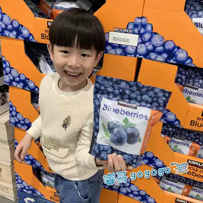 Shanghai costco Kirkland Cochran blueberry casual imported dried fruit snacks 567g bag