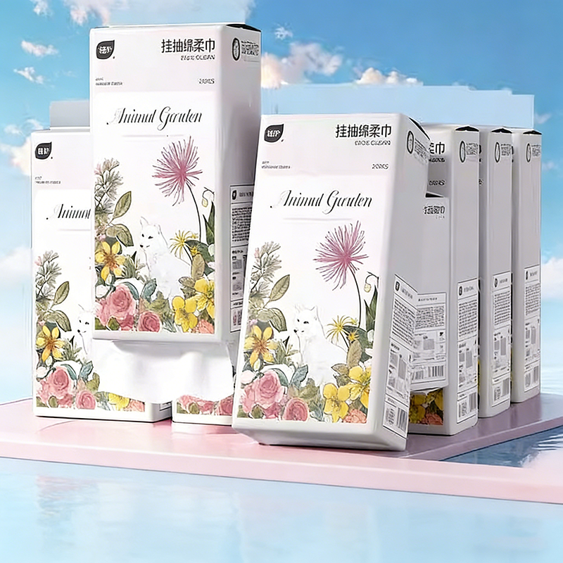 天降5.9/植护100抽加厚珍珠洗脸巾/送挂钩
