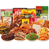 任选10件比比赞辣条豆干零食