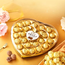 比比赞金球巧克力爱心礼盒
