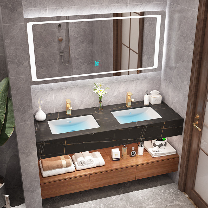 2020 Series Marble Basin Upgraded Rock Plate Integrated Basin Rock Plate ceramic stage Pelvic Floor with Premium Over connection