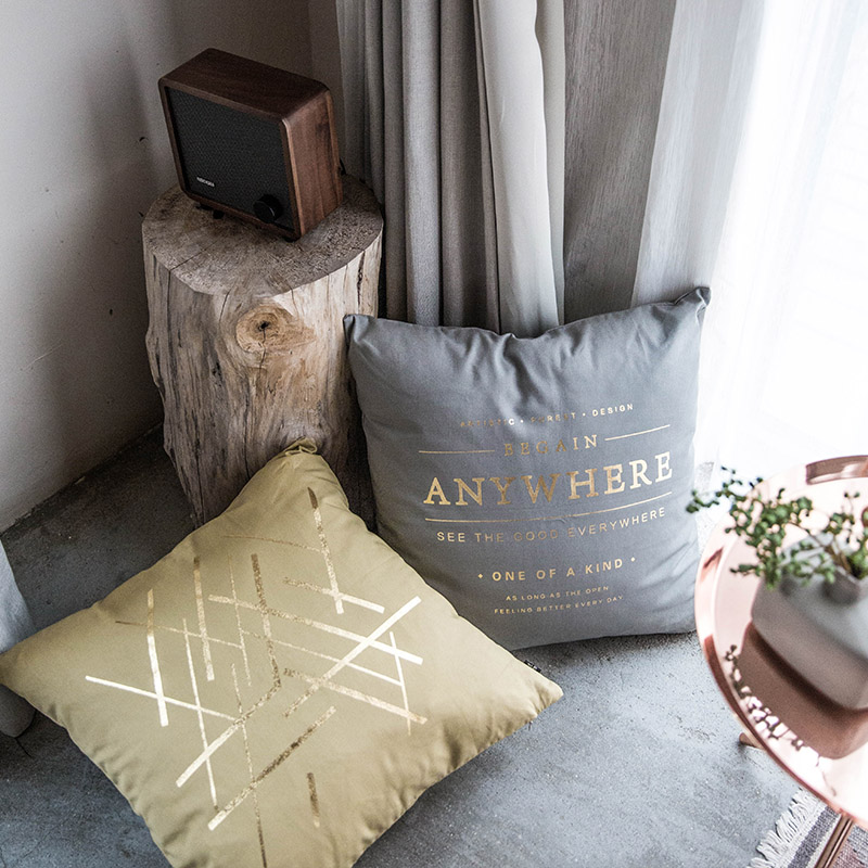 The above original full cotton holding pillow back cushion Home sofa Living room minimalist Nordic leaning pillow headboard pure cotton holding pillow cover-Taobao