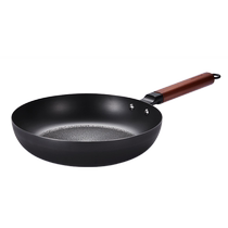 Jiuyang pan household uncoated iron frying pan iron pan wok fried egg artifact steak frying pan pancake pan cooking