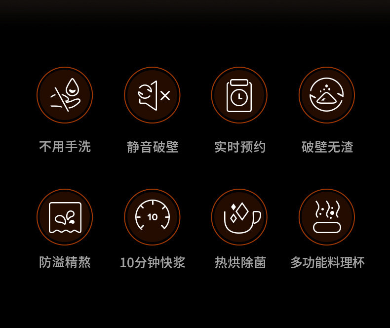 九阳 自清洁 破壁机 图2