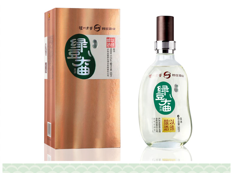 泸州老窖 绿豆大曲（银之豆）51.8度养生白酒/露酒 500ml 券后118元包邮 值值值-买手聚集的地方